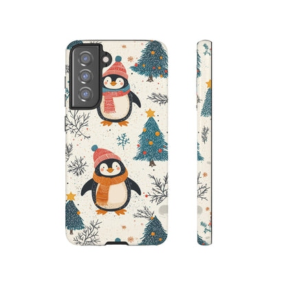 Penguin Wonderland – Snowy Christmas Cheer Samsung Galaxy Case