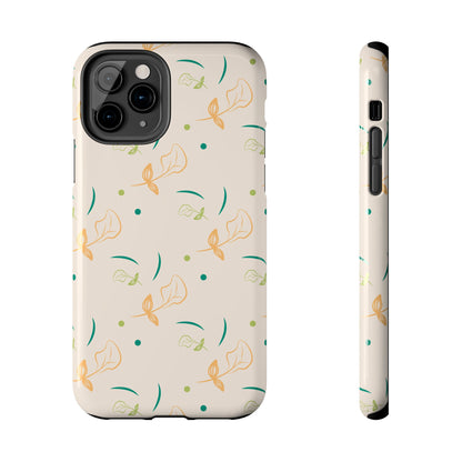 Soft Pastel Abstract Floral Tough iPhone Case – Playful Minimalist Design with Dual-Layer ProtectionPastel Abstract Floral Tough iPhone Case – Playful Minimalist Design with Dual-Layer Protection