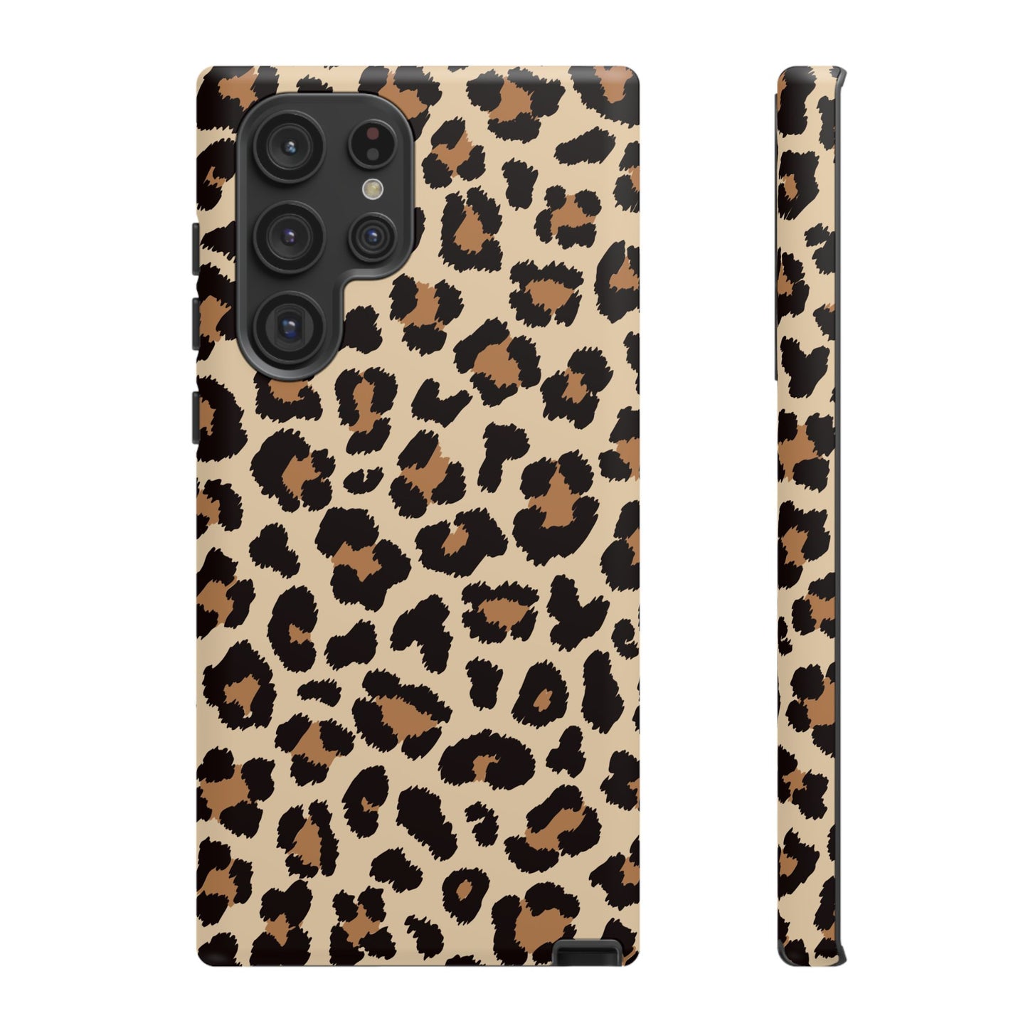 Wild Leopard Print Tough Samsung Galaxy Case – Bold Animal Pattern Design with Dual - Layer Protection - BOGO Cases