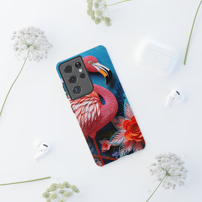 Flamingo Dreams – Bold Tropical Samsung Case