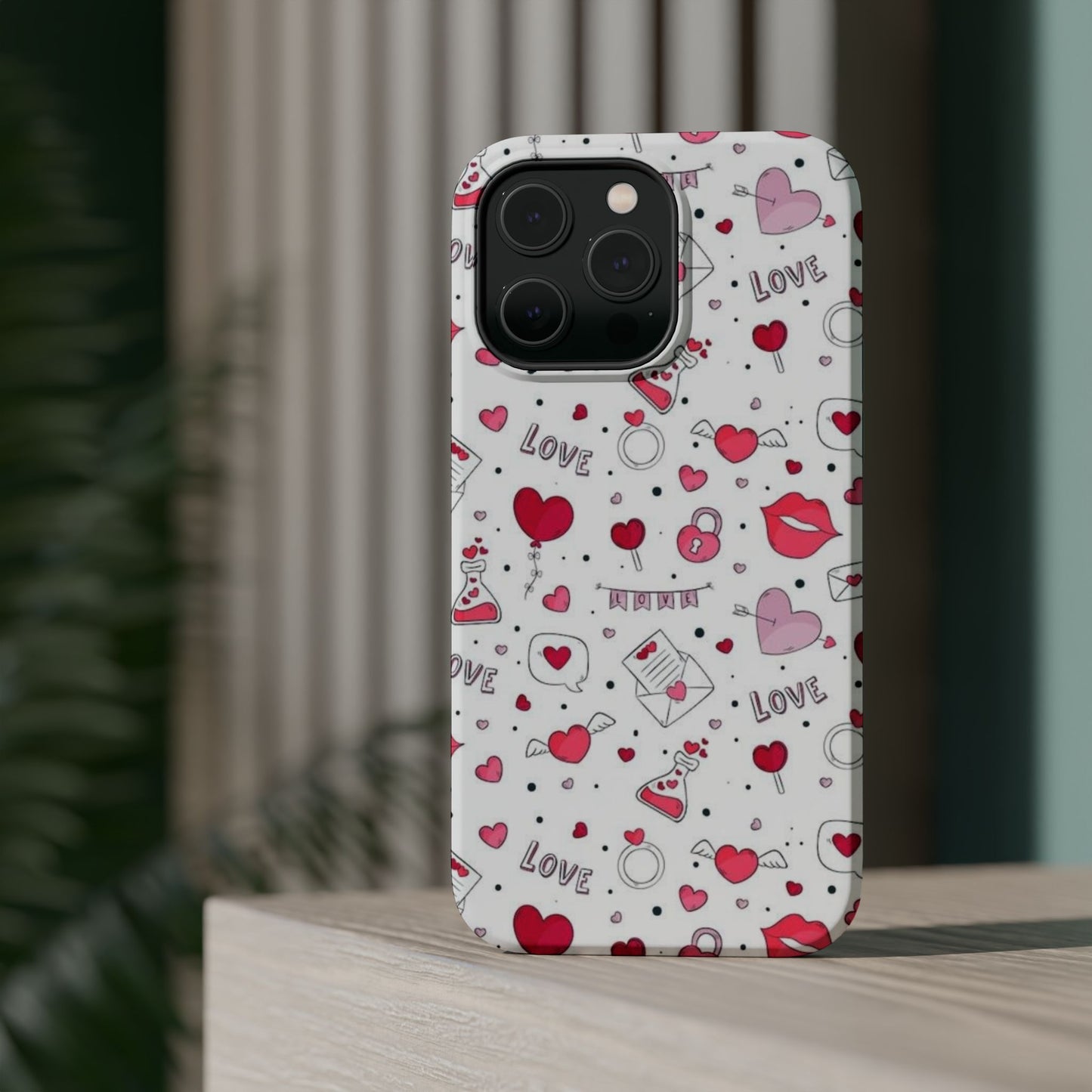 MagSafe Case: Romantic Love-Inspired Icons Case