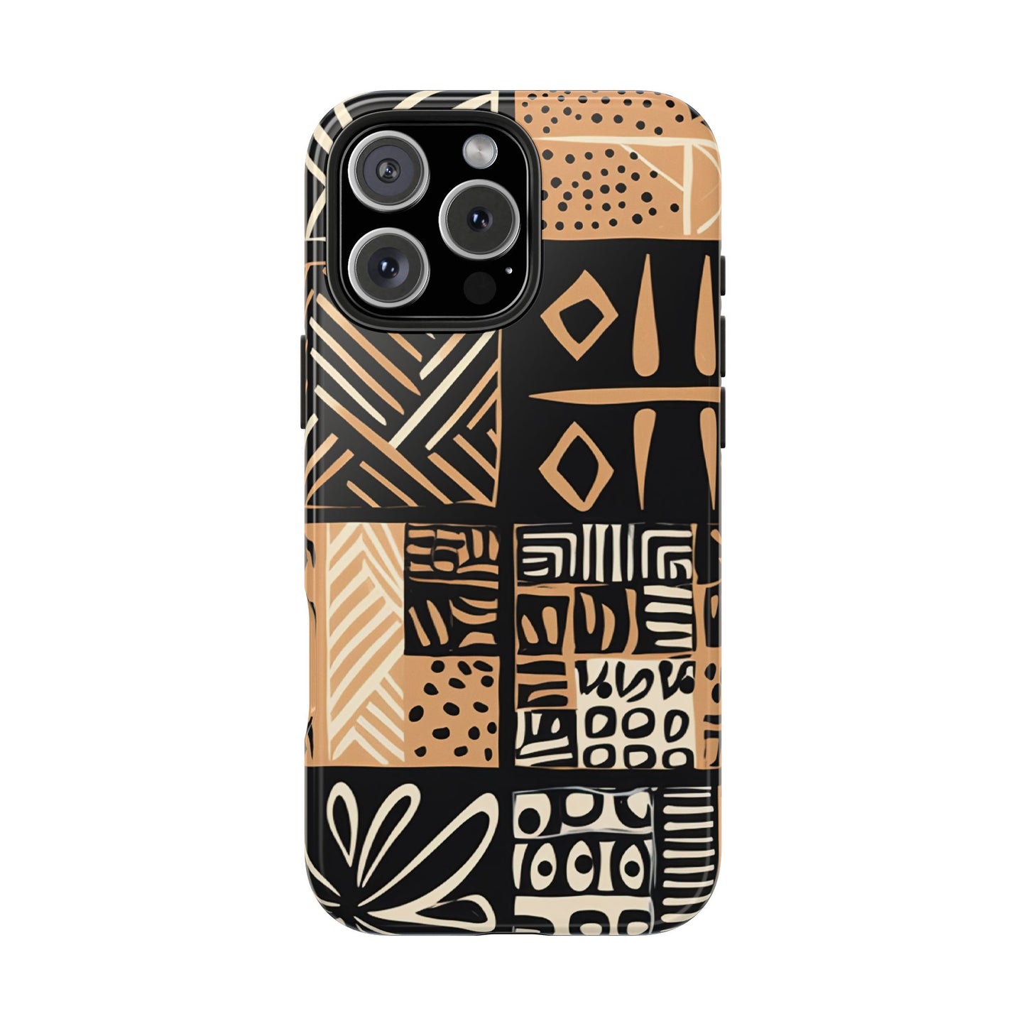 Tribal Geo-Pattern iPhone Series Case – Bold Ethnic Design