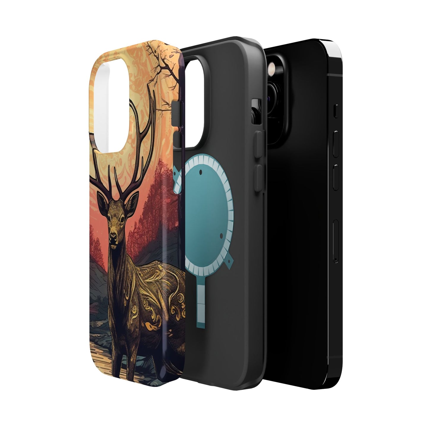 Celestial Stag – MagSafe iPhone Case