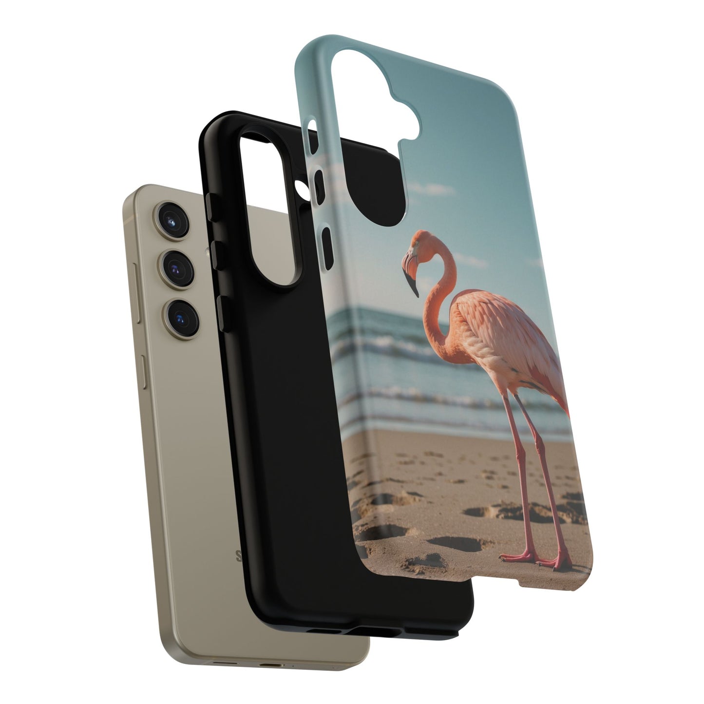 Flamingo Dreams – Bold Tropical Samsung Galaxy Phone Case