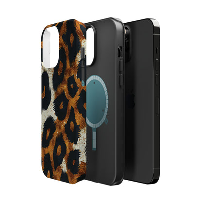 Safari Noir Gold Leopard iPhone Case