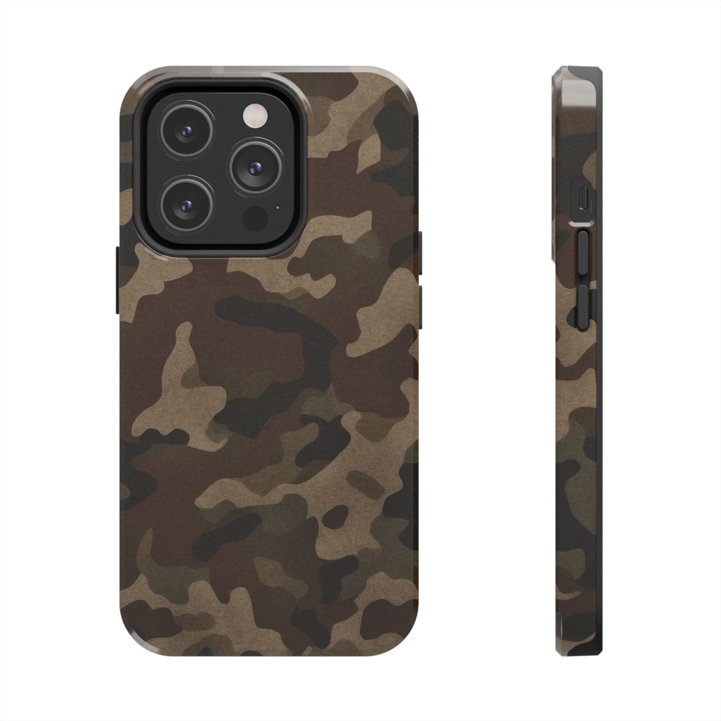 Classic Camouflage iPhone Case – Rugged Woodland Camo Protection