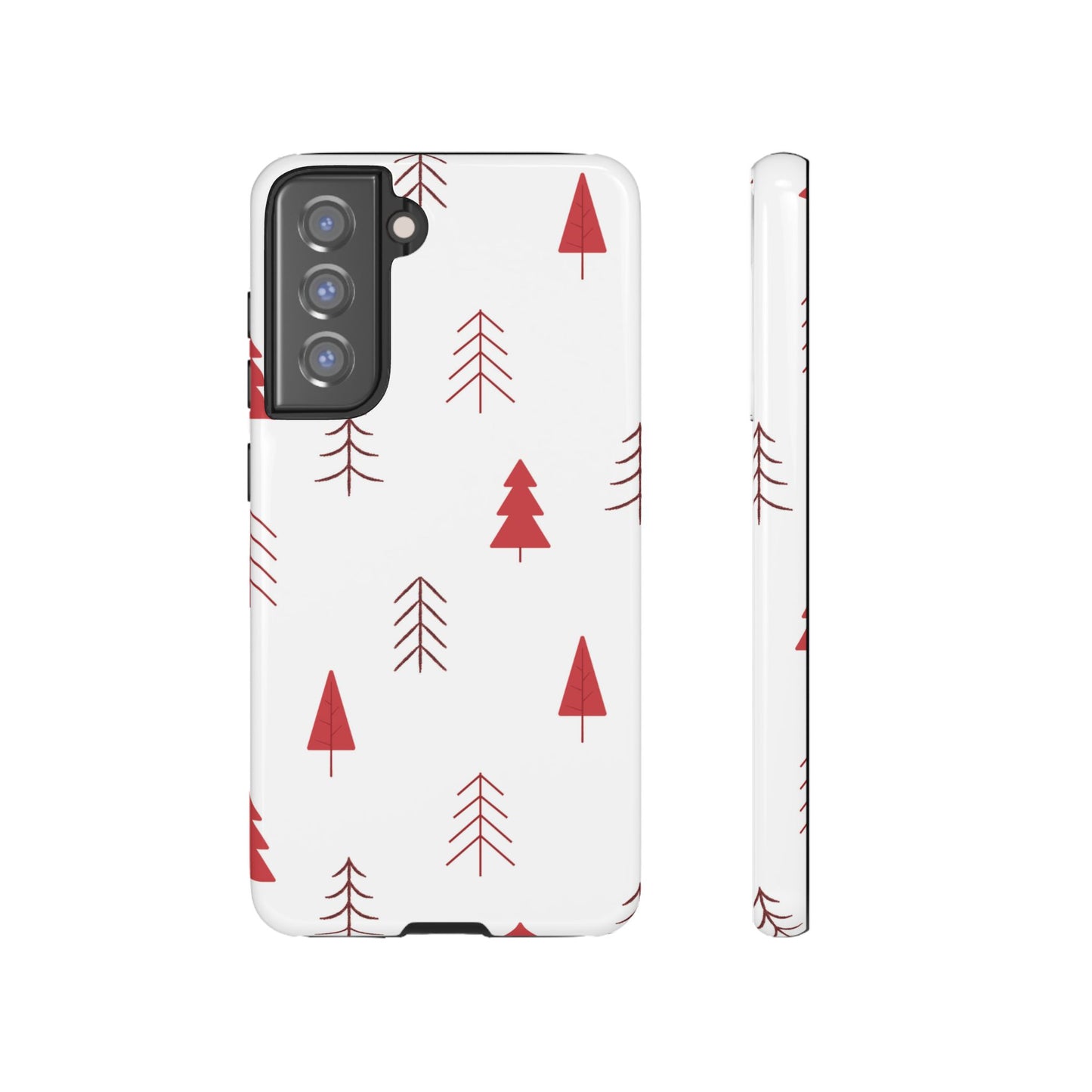 Scandi Red Pine Trees - Samsung Galaxy Series Case