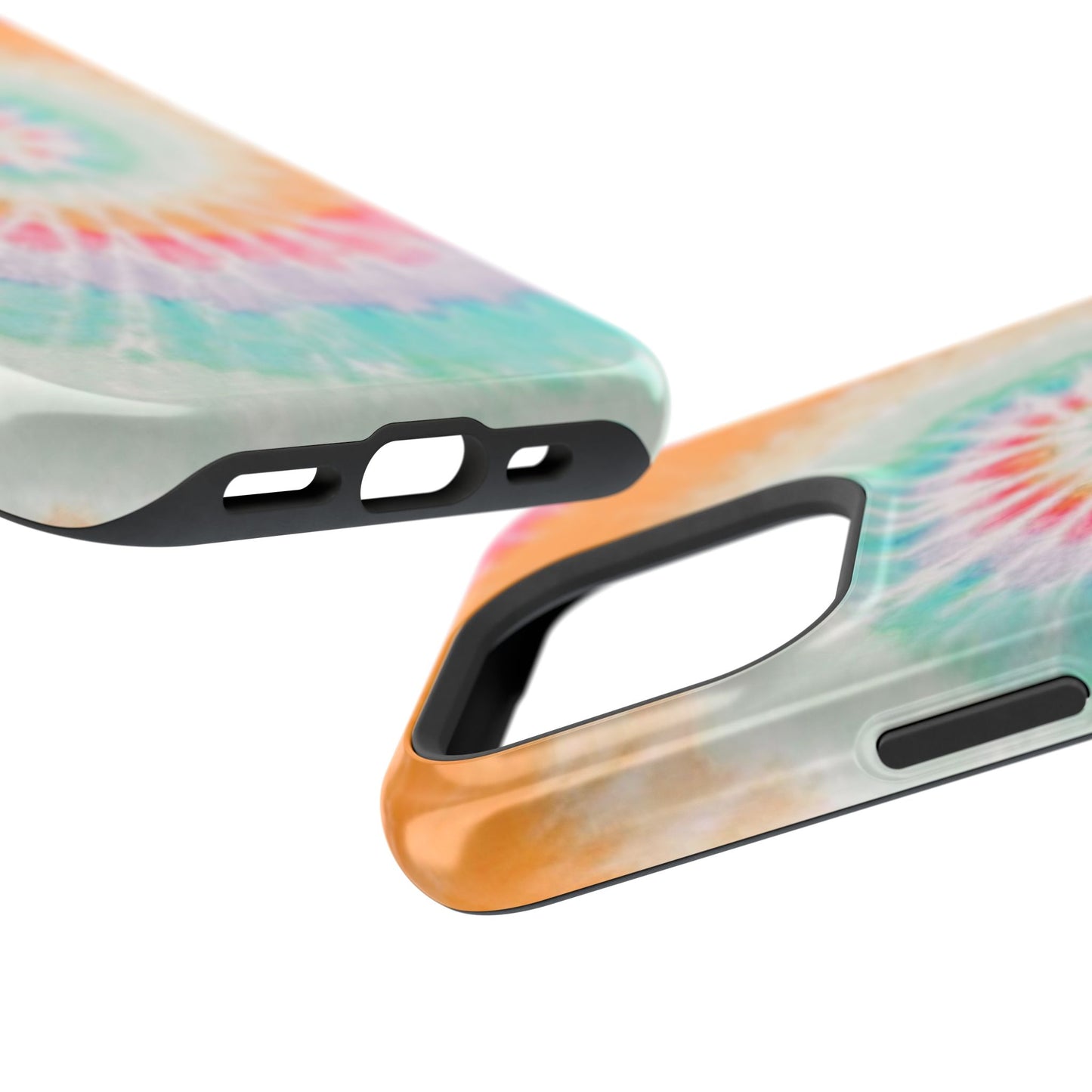 Pastel Tie-Dye MagSafe iPhone Case – Soft Colors & Magnetic Functionality