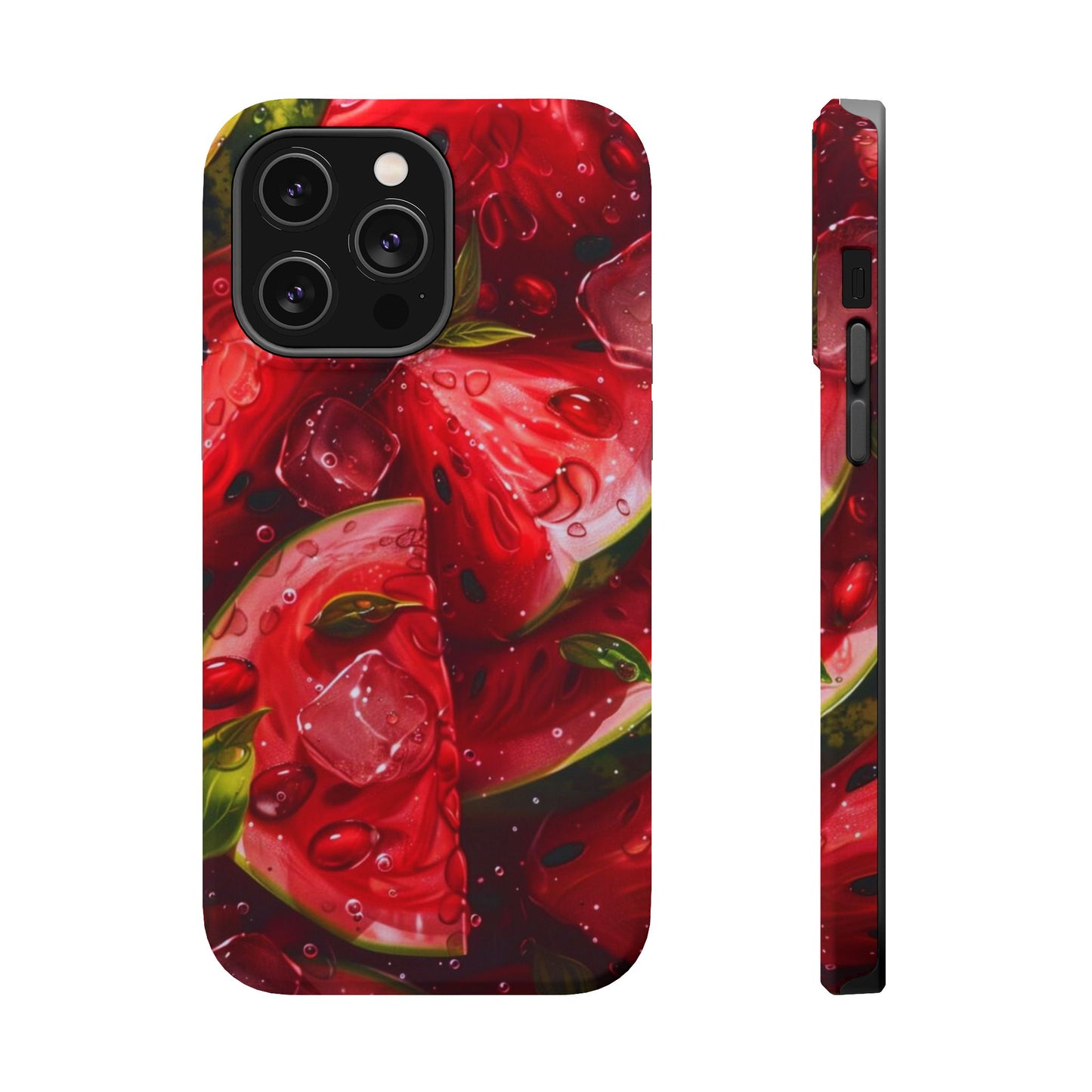 Juicy Watermelon MagSafe iPhone Case – Refreshing Summer Vibes, Dual-Layer Protection