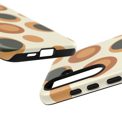 Retro Earthy Circles - Samsung Galaxy Case