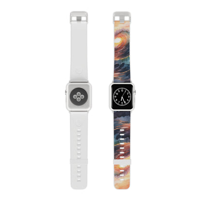 Ocean Sunrise Wave Apple Watch Band