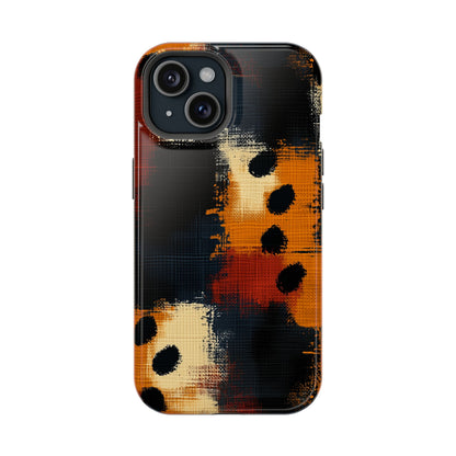 MagSafe iPhone Case: Cheetah Plaid – Wild & Bold Print