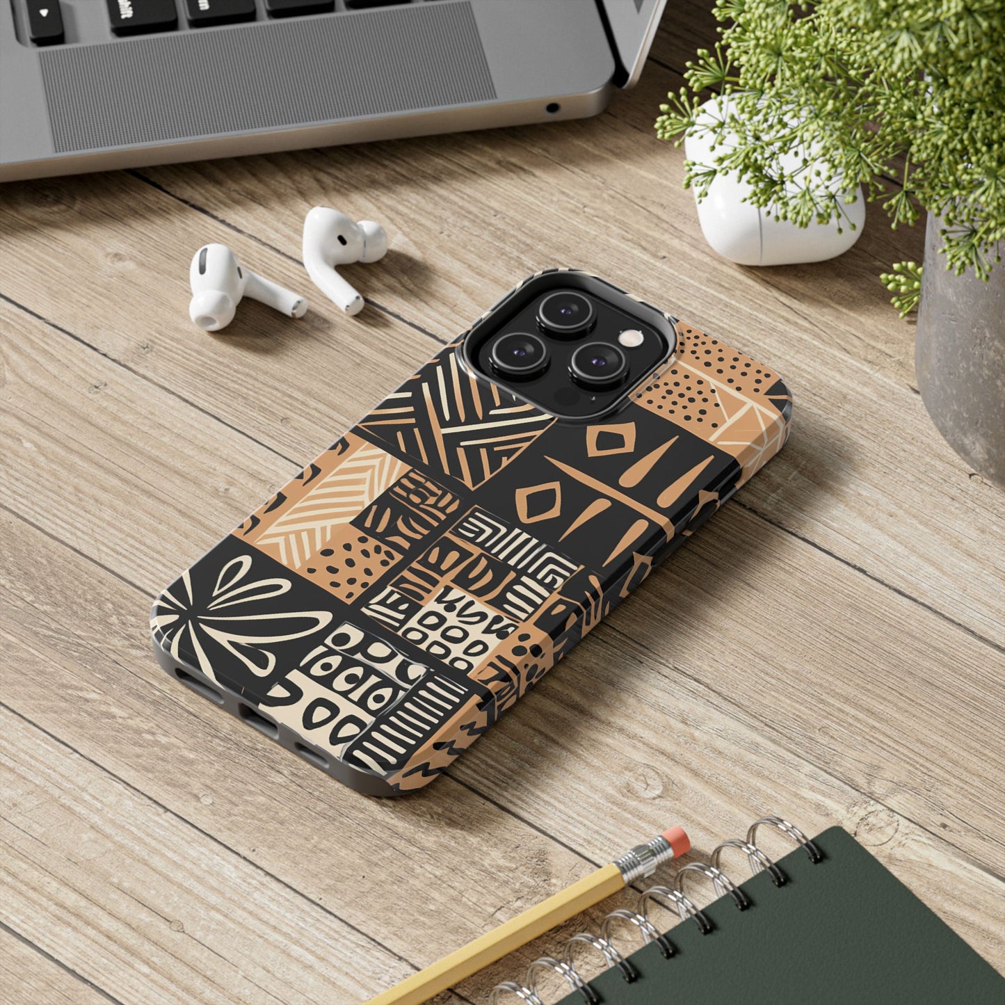 Tribal Geo-Pattern iPhone Series Case – Bold Ethnic Design