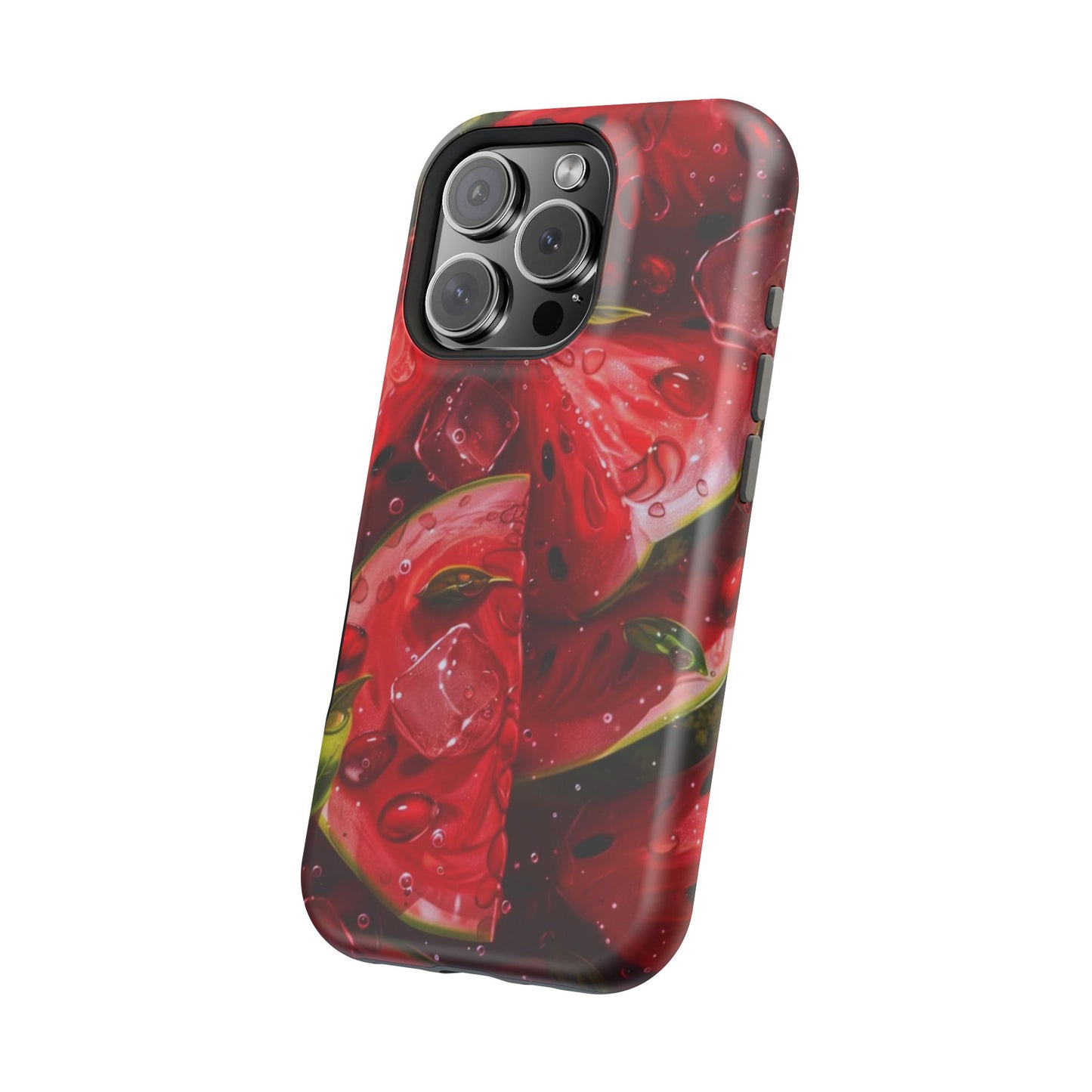 Juicy Watermelon MagSafe iPhone Case – Refreshing Summer Vibes, Dual-Layer Protection