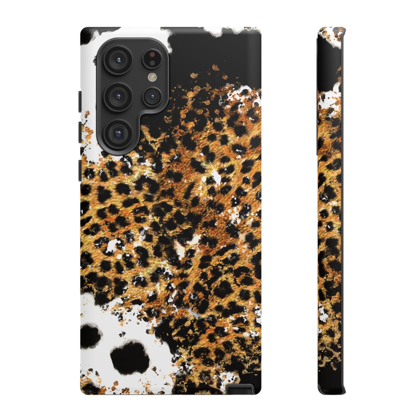 Bold Leopard Ink Splash - Samsung Galaxy Series Case