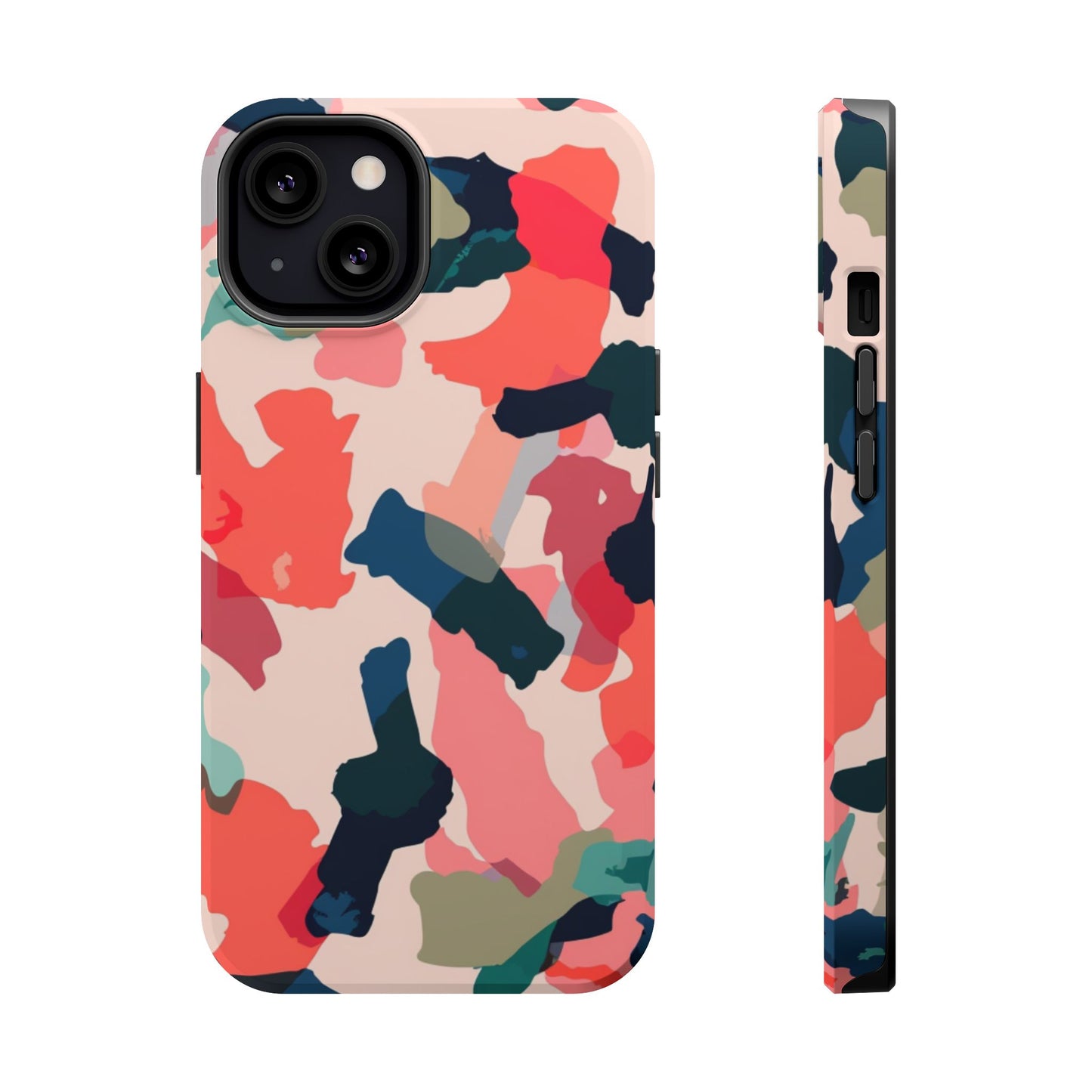 Modern Earthy Camo Abstract – MagSafe iPhone Case