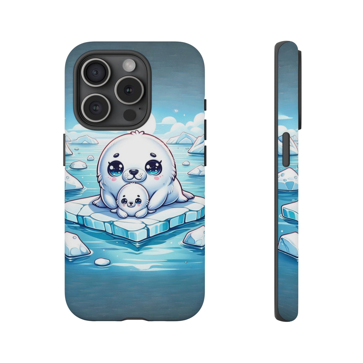 Arctic Embrace Seal iPhone Case