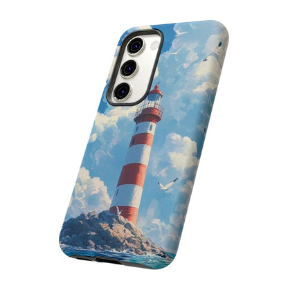 Samsung Galaxy Case - Majestic Lighthouse Scene Design