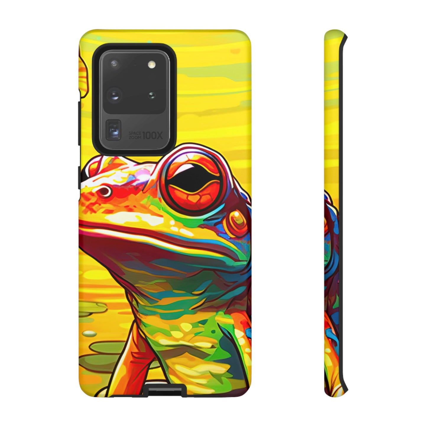 Vibrant Rainbow Frog Design – Samsung Galaxy Case