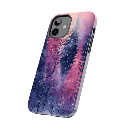 Sunset Snow Forest - iPhone Series Case