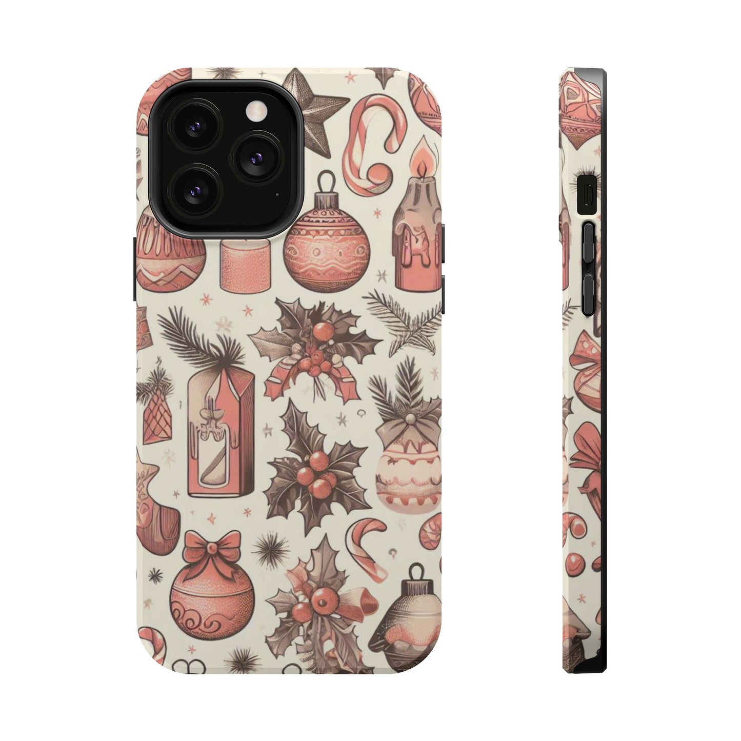 Pink Christmas Magic – MagSafe iPhone Case