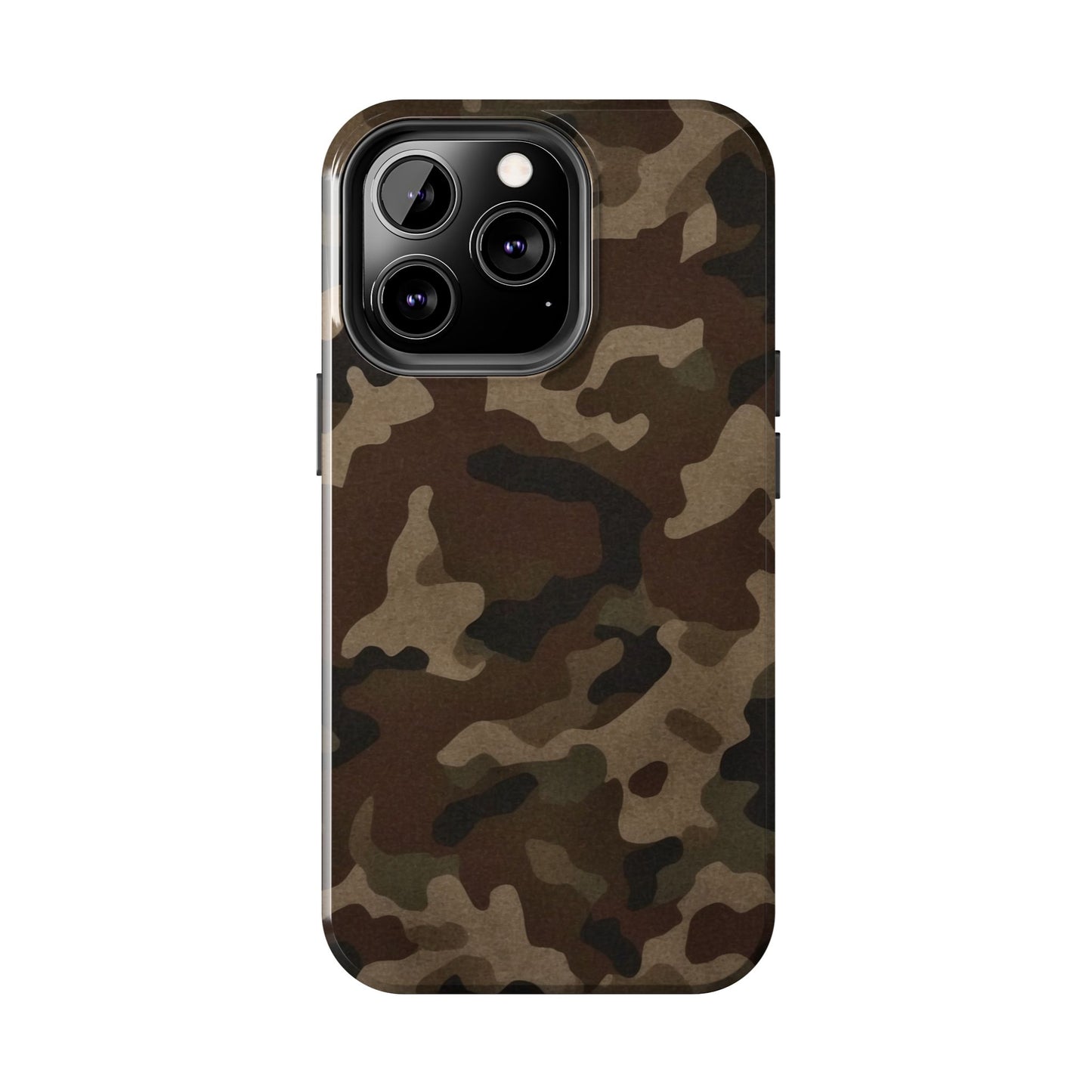 Classic Camouflage iPhone Case – Rugged Woodland Camo Protection