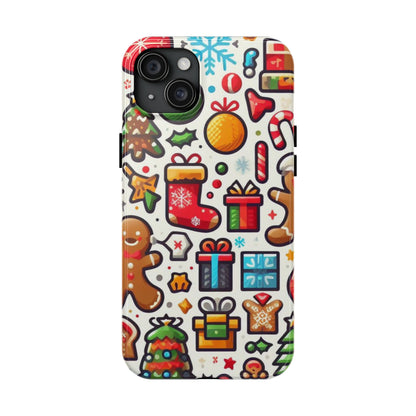 Festive Christmas Icons Pattern – iPhone Series Case