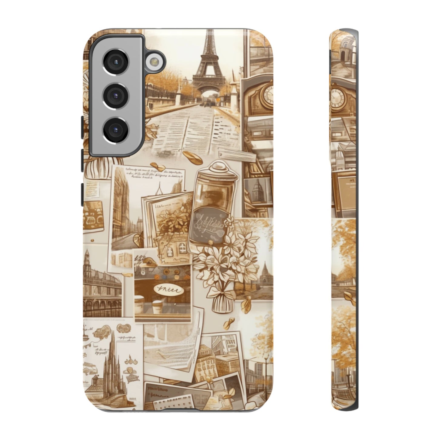 Vintage Collage Case | Travel Inspiration Design