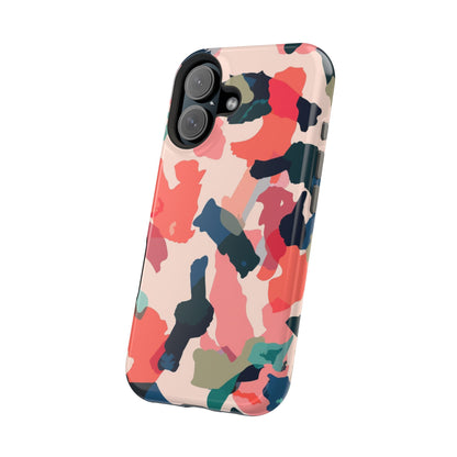 Modern Earthy Camo Abstract – MagSafe iPhone Case