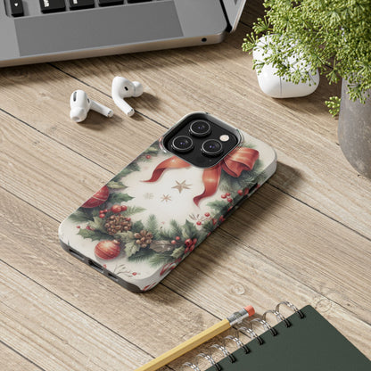 Classic Christmas Wreath - iPhone Series Case