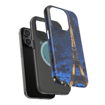 MagSafe Case - Eiffel Tower Under Starlit Sky Design