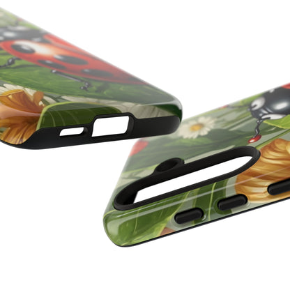 Ladybug Garden Samsung Galaxy Case – Nature-Inspired Design