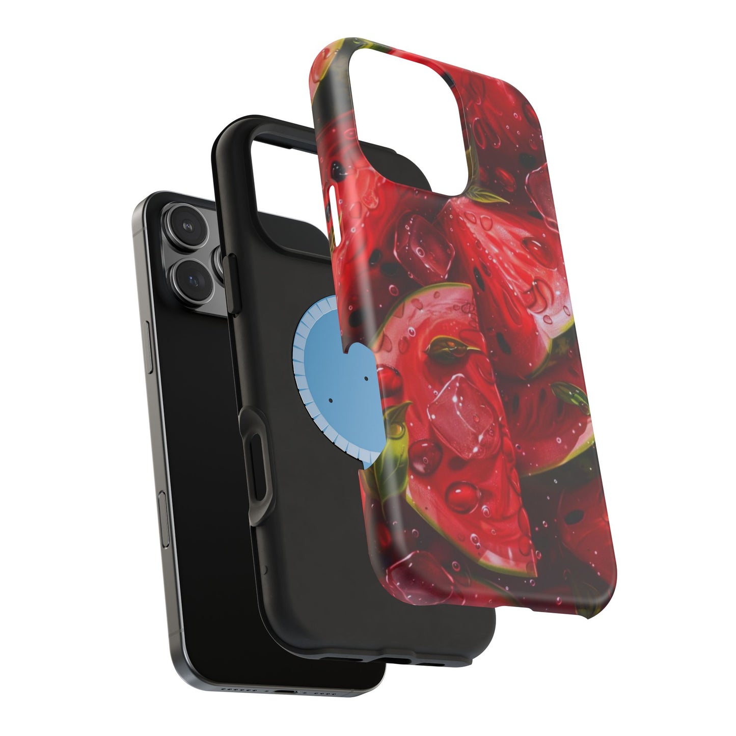 Juicy Watermelon MagSafe iPhone Case – Refreshing Summer Vibes, Dual-Layer Protection