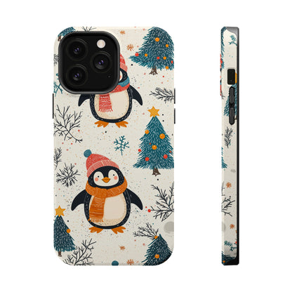 Snowy Christmas Cheer MagSafe iPhone Case