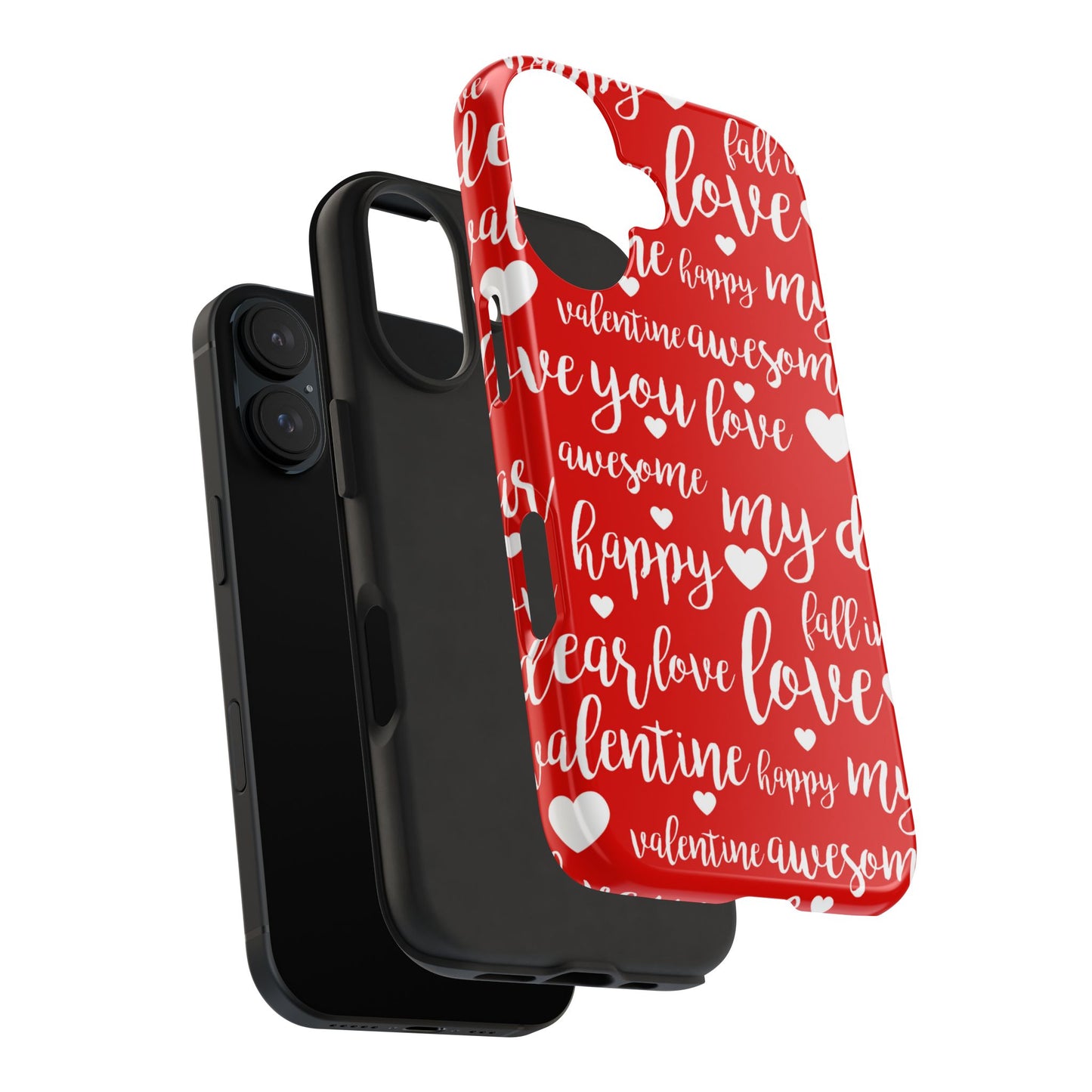 Valentine Words Pattern – iPhone Case