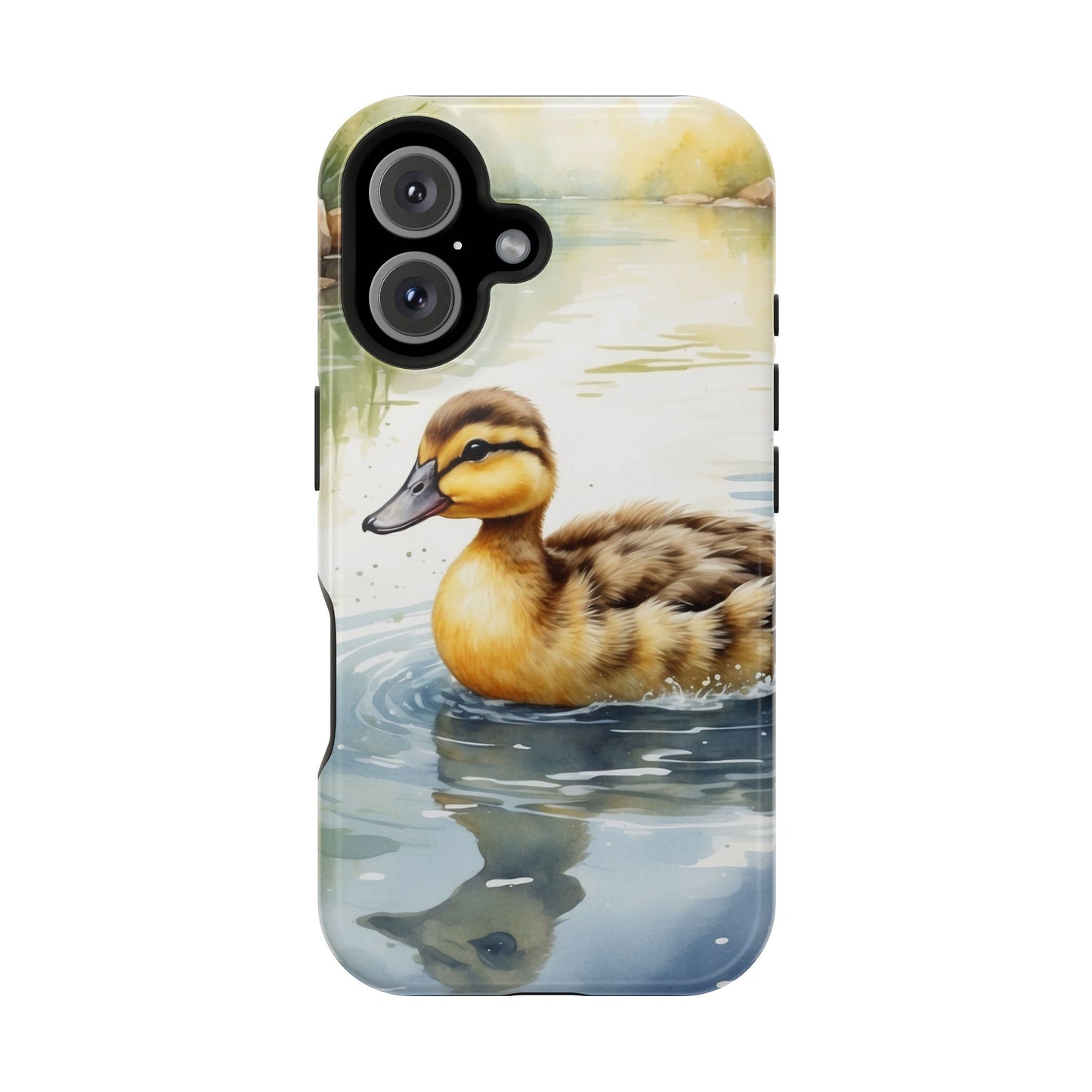 Graceful Duck Reflection – MagSafe iPhone Case