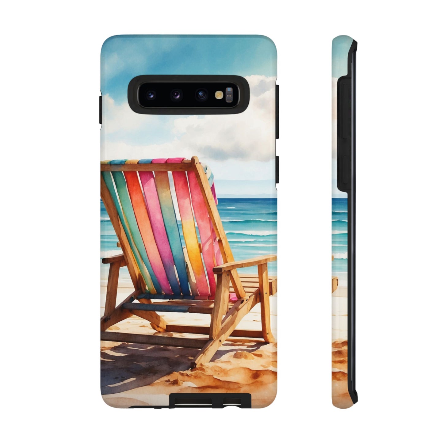 Vibrant Beach Escape Samsung Galaxy Case – Colorful Summer Design