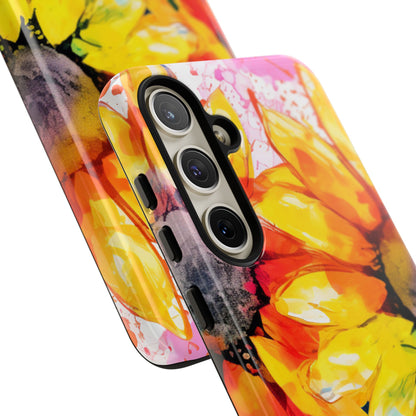 Bold Watercolor Sunflowers - Samsung Galaxy Series Case