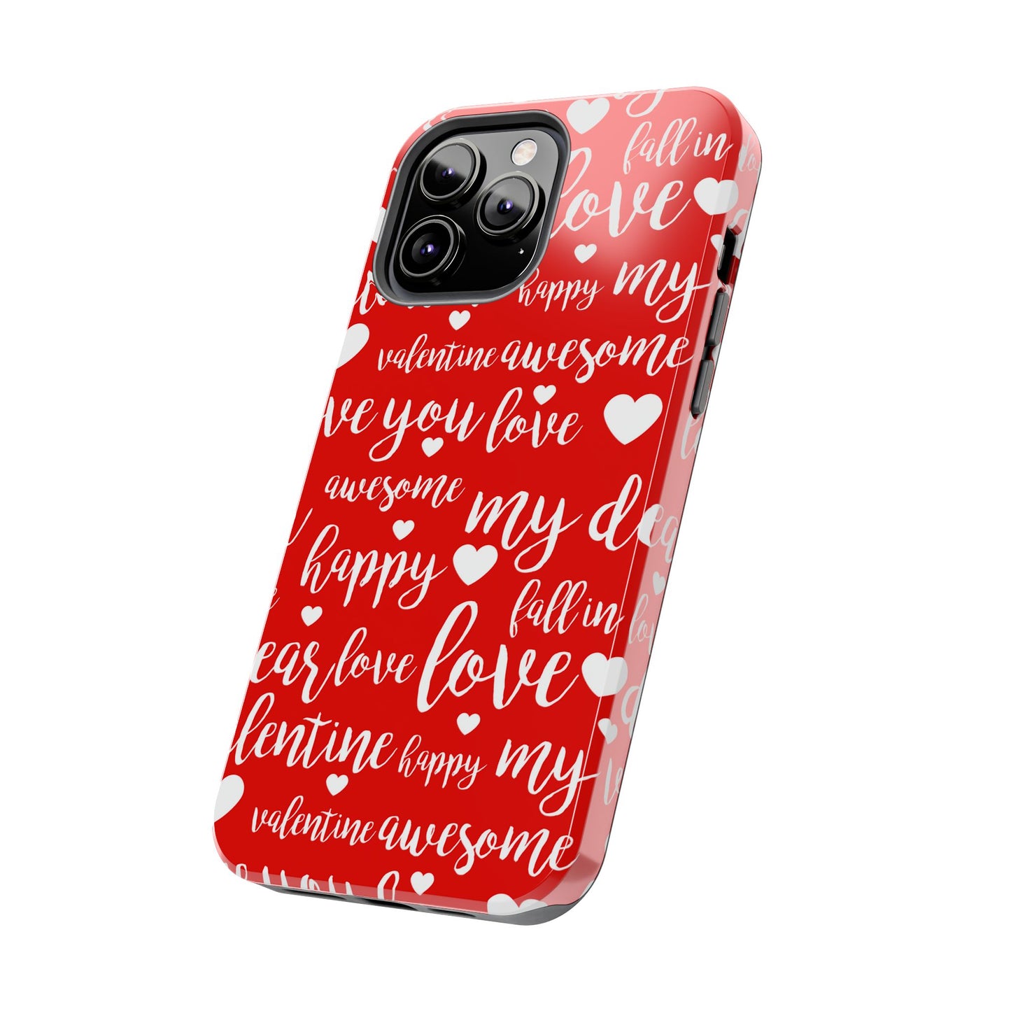 Valentine Words Pattern – iPhone Case