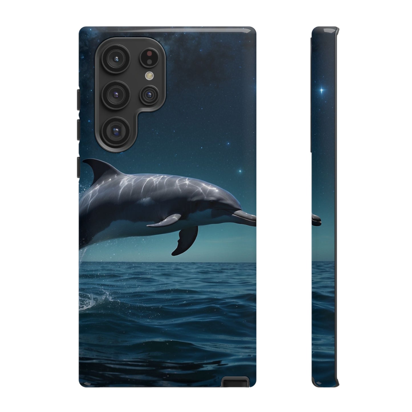 Midnight Ocean Dolphin - Samsung Galaxy Case