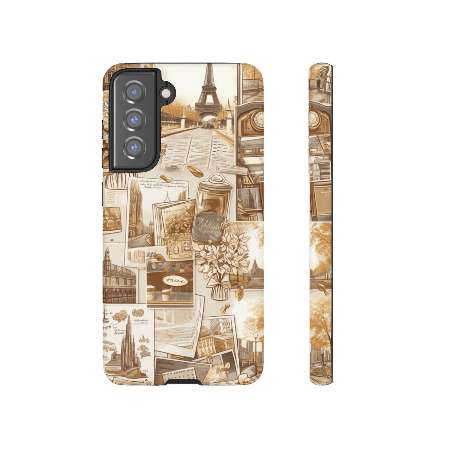 Vintage Collage Case | Travel Inspiration Design