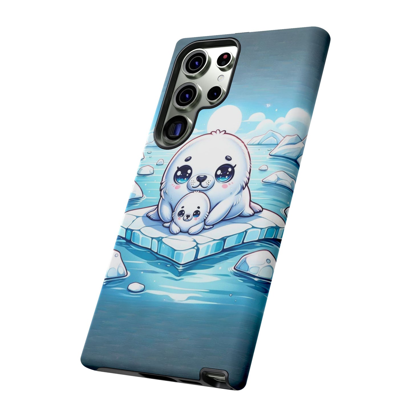 Arctic Embrace Seal iPhone Case