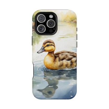 Graceful Duck Reflection – MagSafe iPhone Case