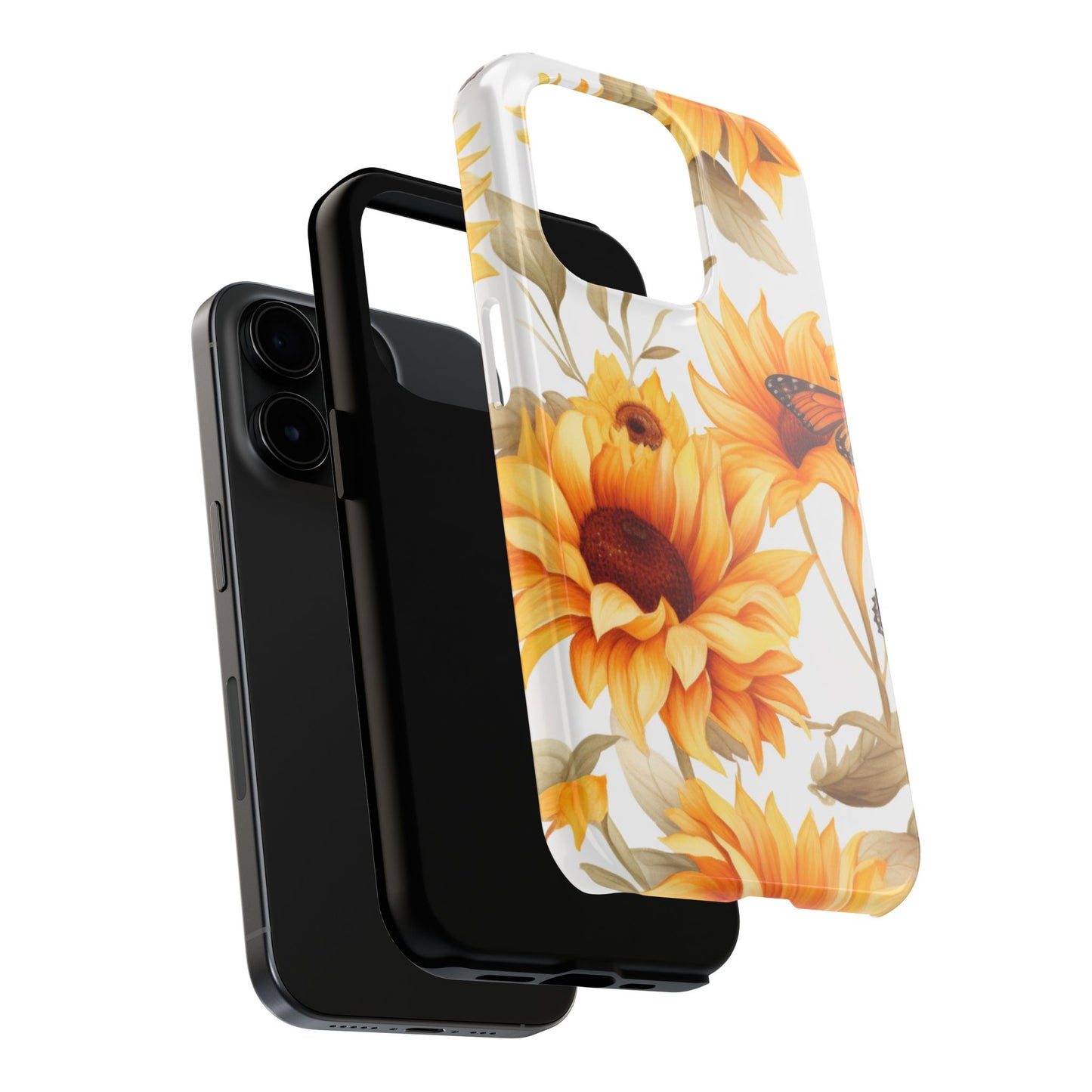 Sunflower & Monarch Garden - iPhone Series Case