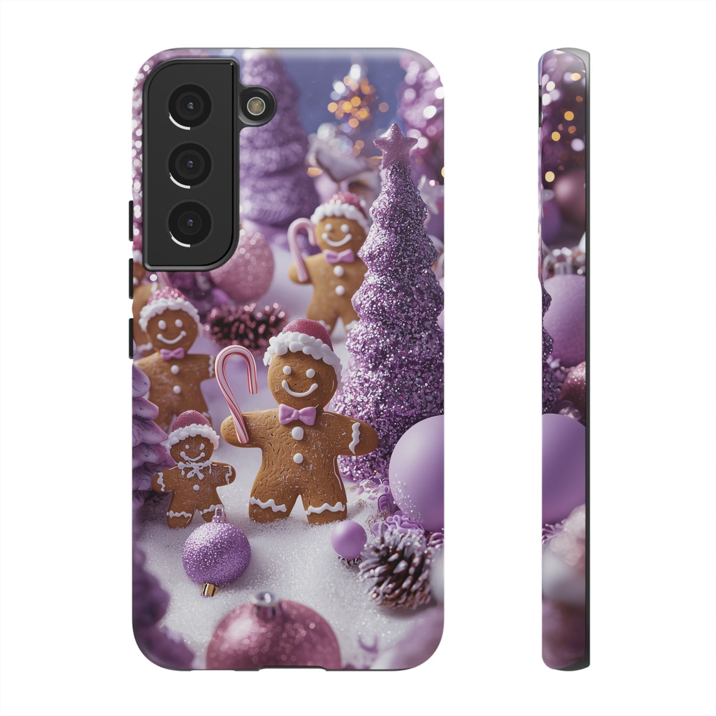 Pink Frosted Gingerbread Forest - Samsung Galaxy Series Case