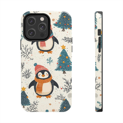 Penguin Wonderland – Snowy Christmas Cheer iPhone Case