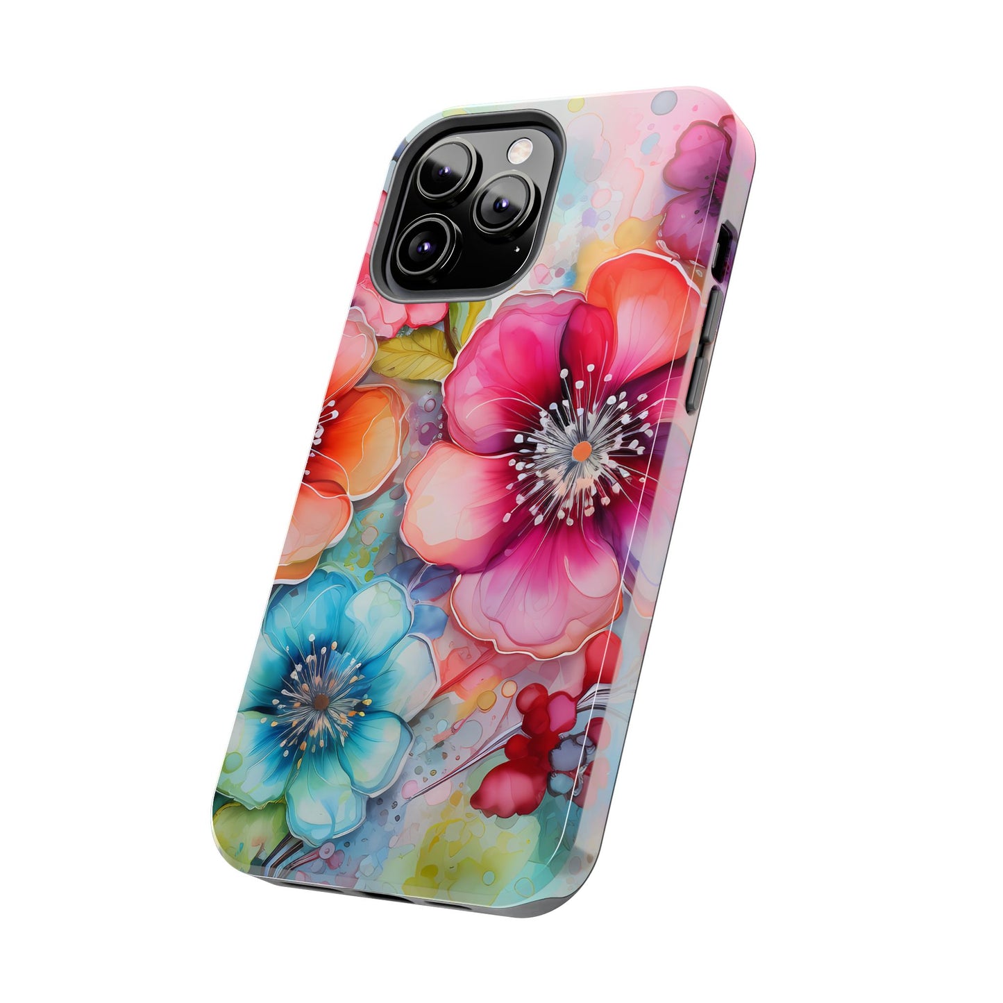 Vibrant Watercolor Floral Garden - iPhone Series Case