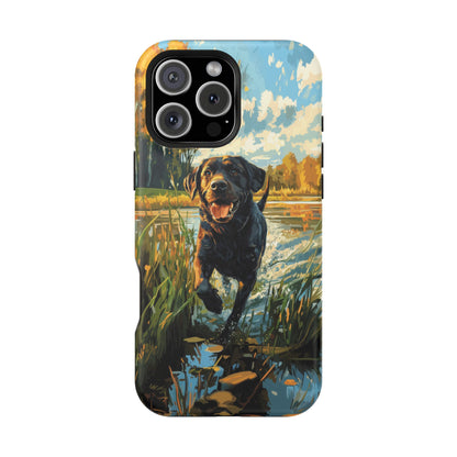 Golden Autumn Labrador - MagSafe iPhone Series Case