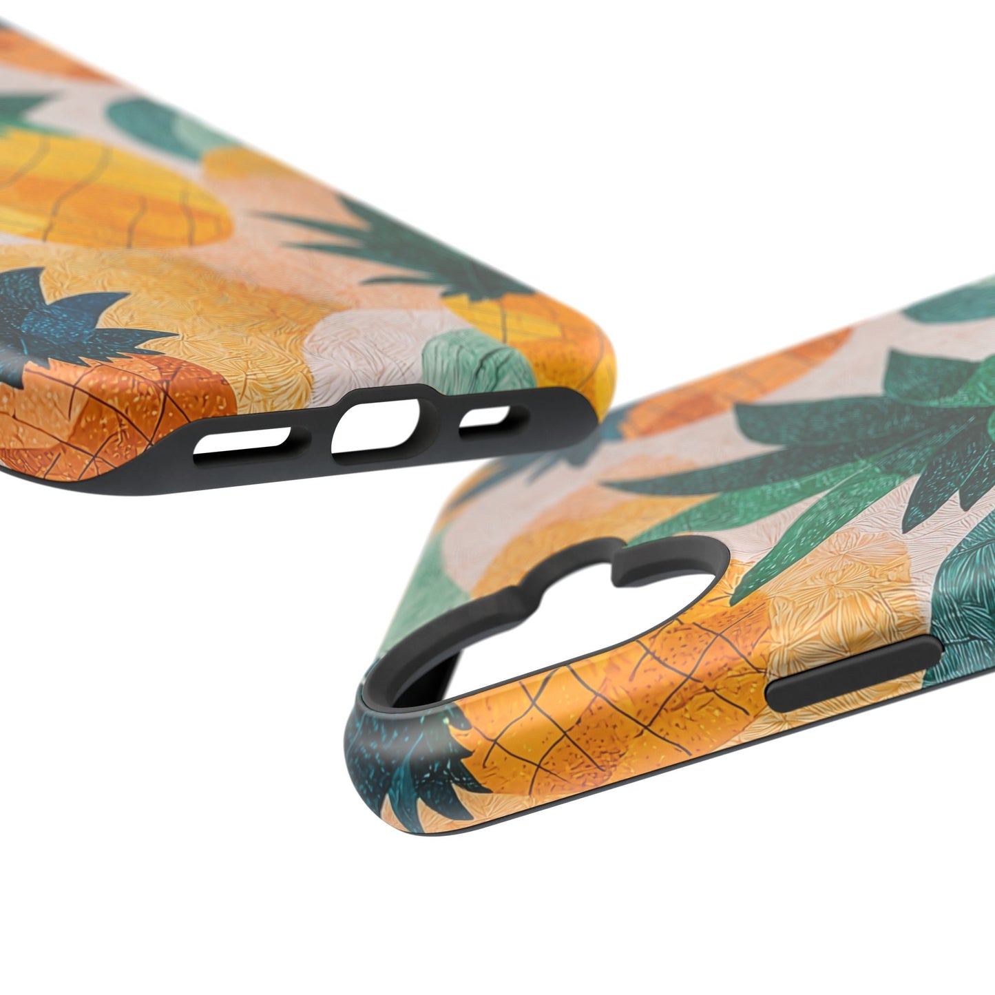 Tropical Pineapple MagSafe iPhone Case – Vibrant Fruit Design, Tough Dual-Layer Protection