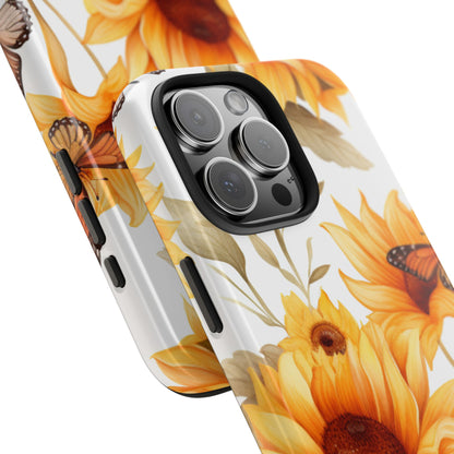 Sunflower & Monarch Garden - iPhone Series Case